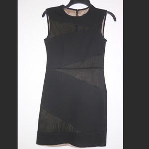 Nanette Lepore dress black size small Body con